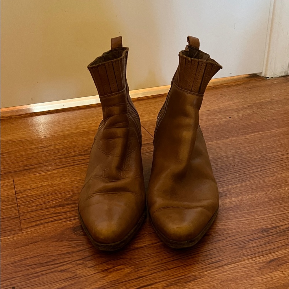 Vince Brown Ankle Boots